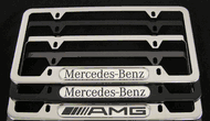 Mercedes Benz & AMG License Plate Frames