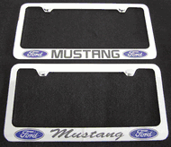 Mustang on Ford Logo Frame 