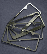 Polished License Plate Frames