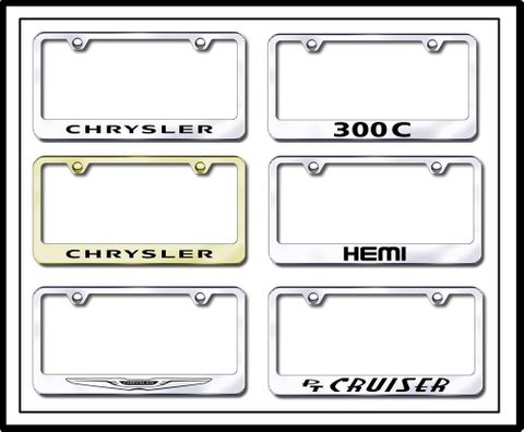 Chrysler License Plate Frames