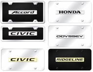 Honda Name Front License Plates