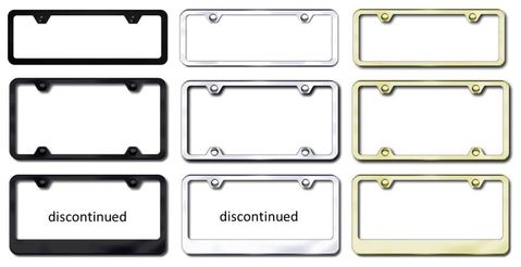 Plain ABS frame